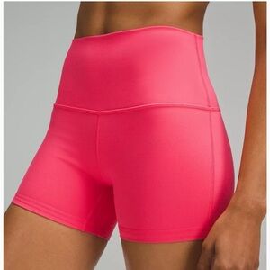 Lululemon Align High Rise Short 4” Lip Rose Size 8